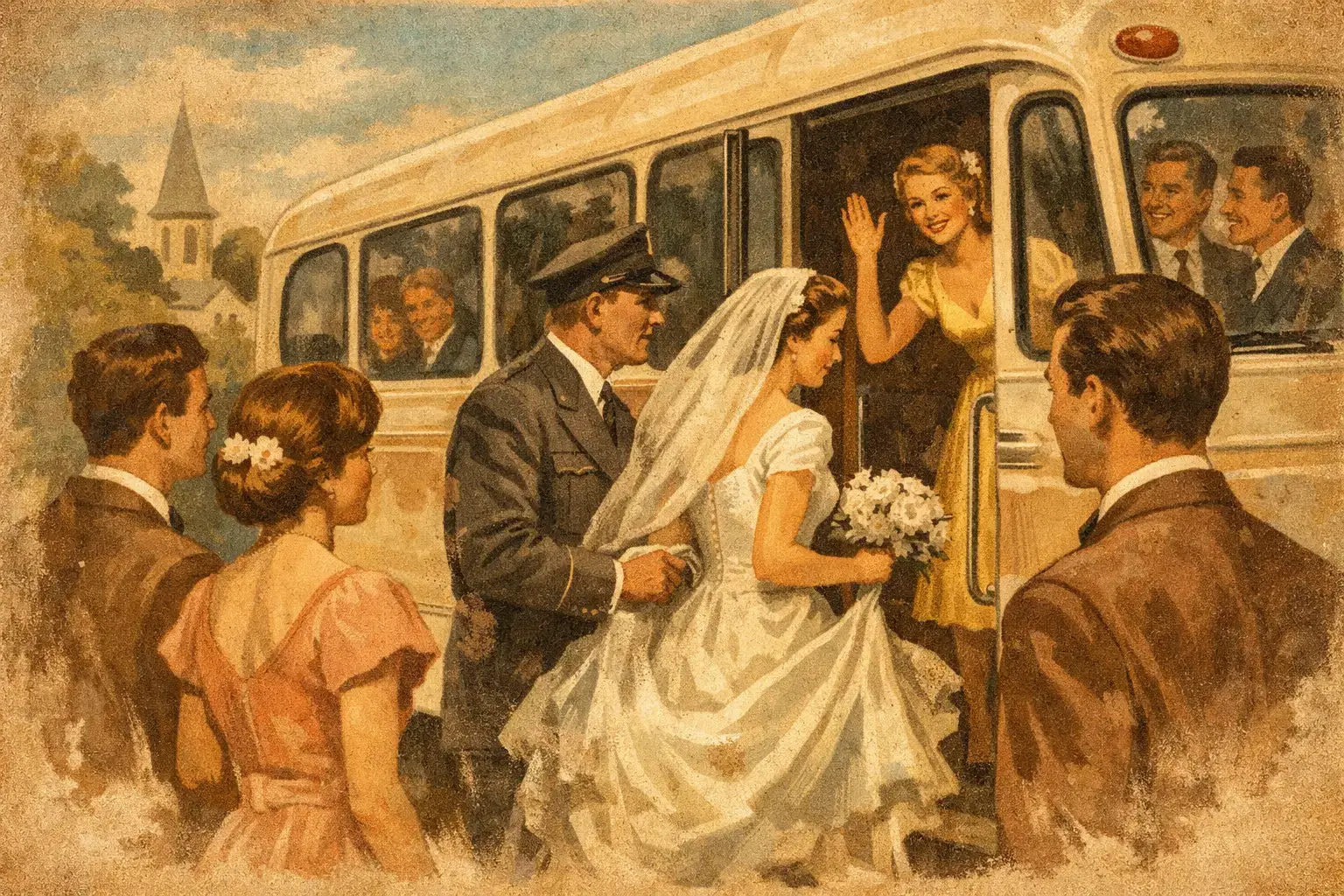 How to Coordinate Bridal Party Shuttle