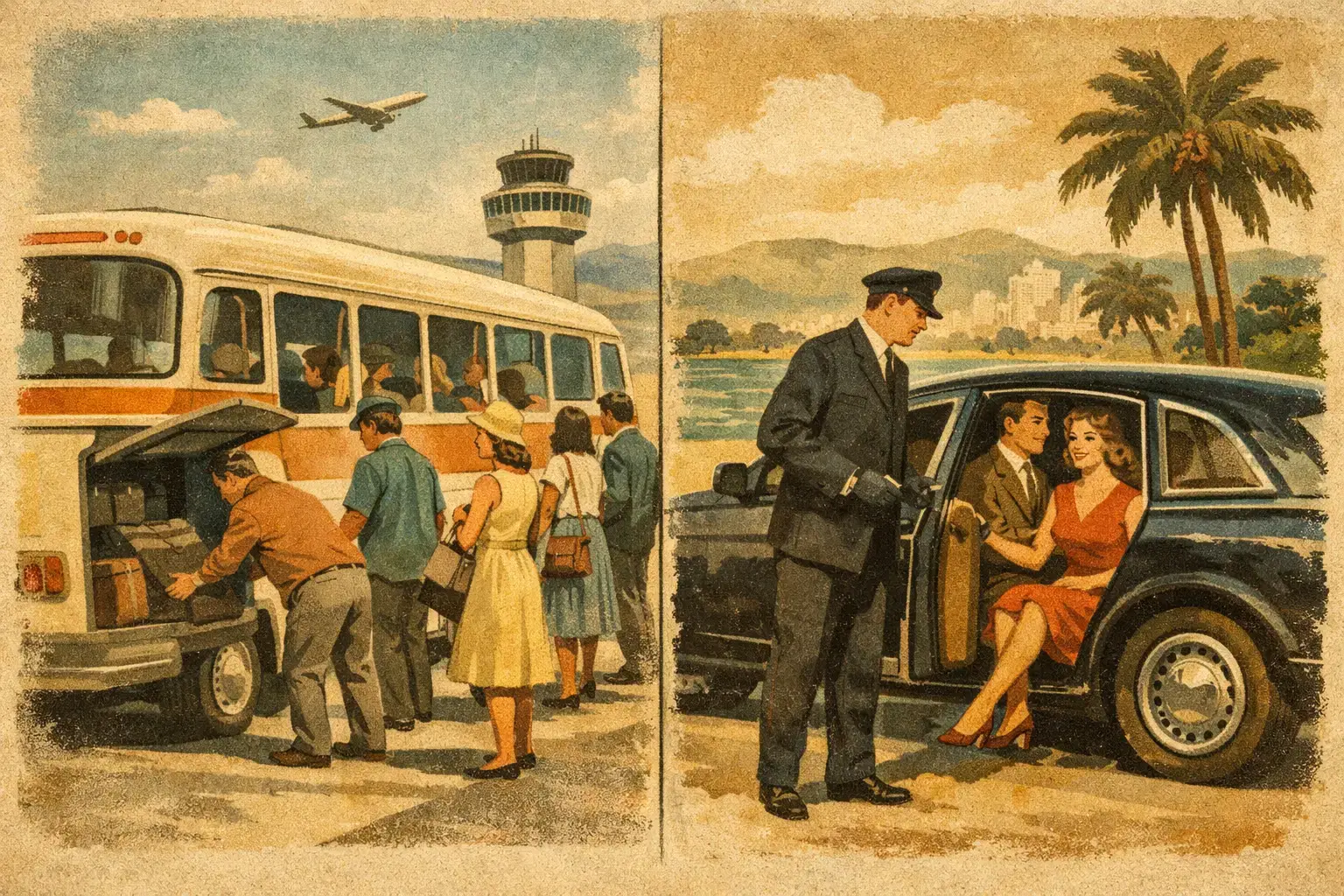 Shared Shuttle Versus Private Driver