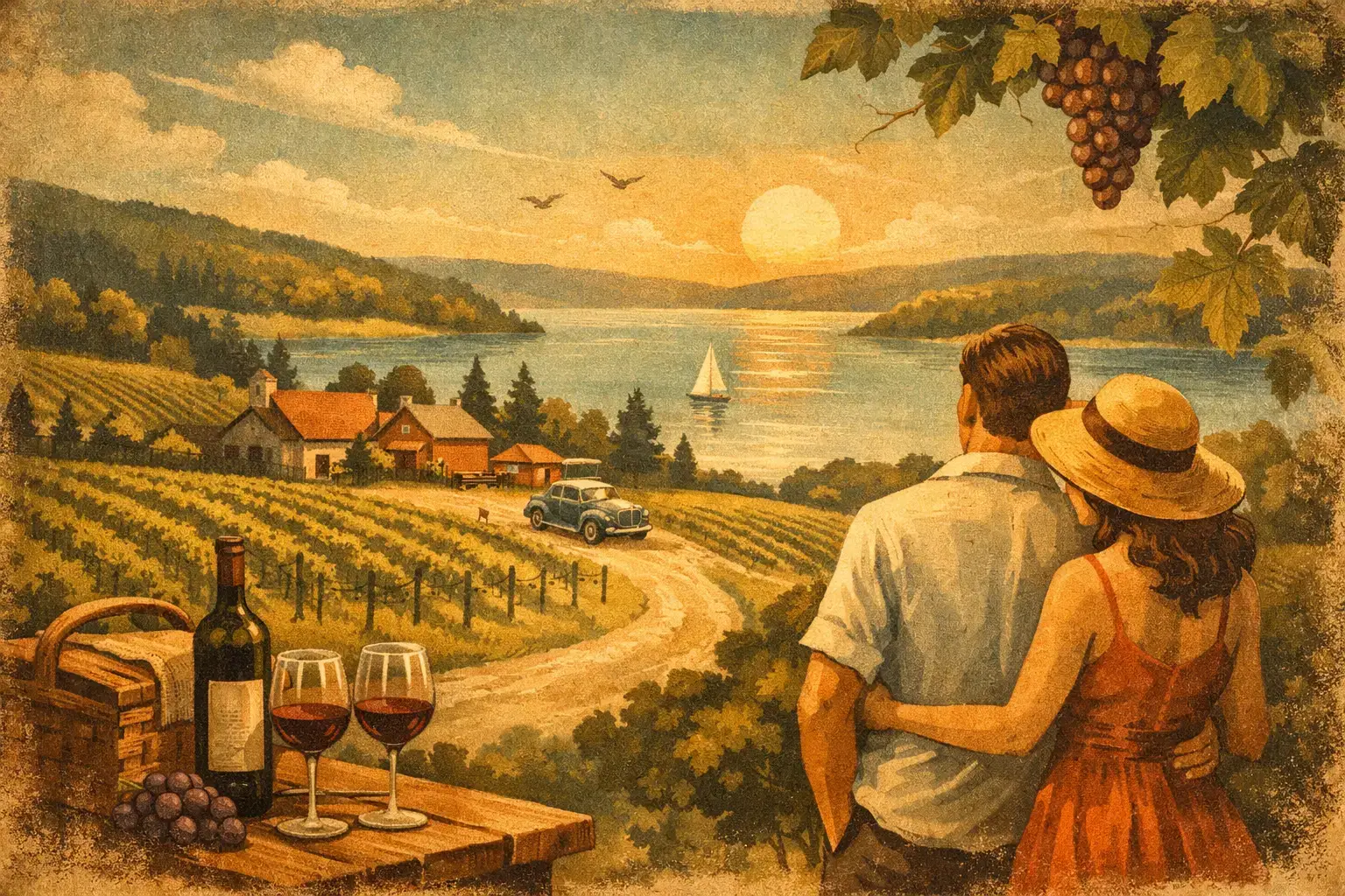 Wine Tour for Couples in Traverse City