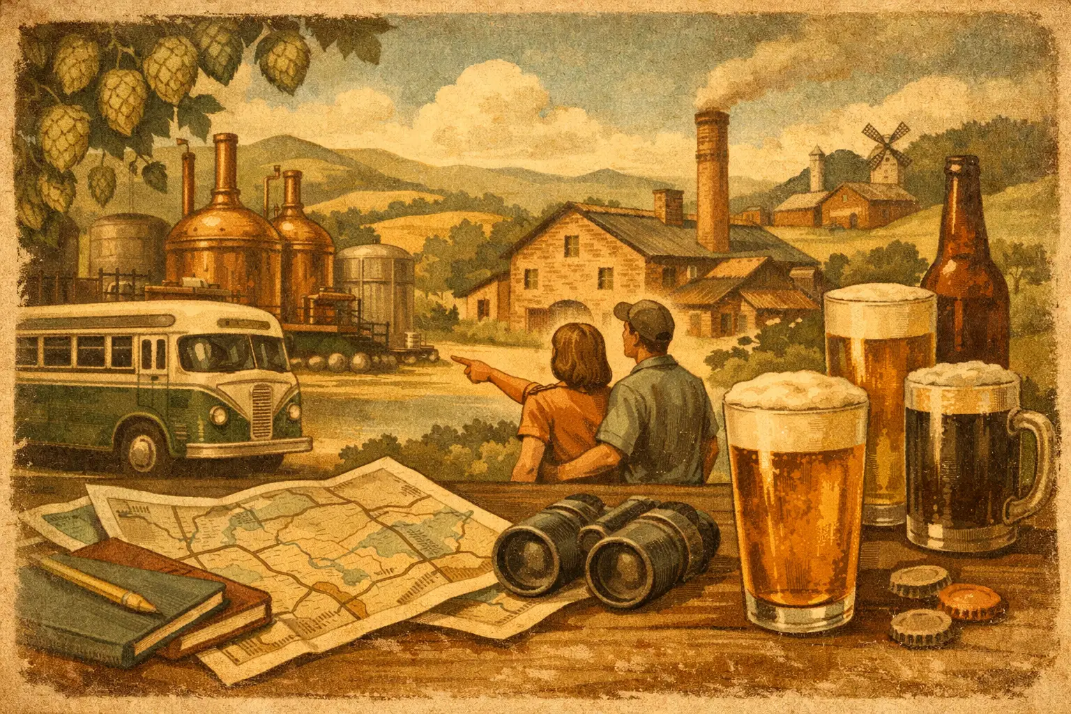 Build a Custom Brewery Tour Itinerary